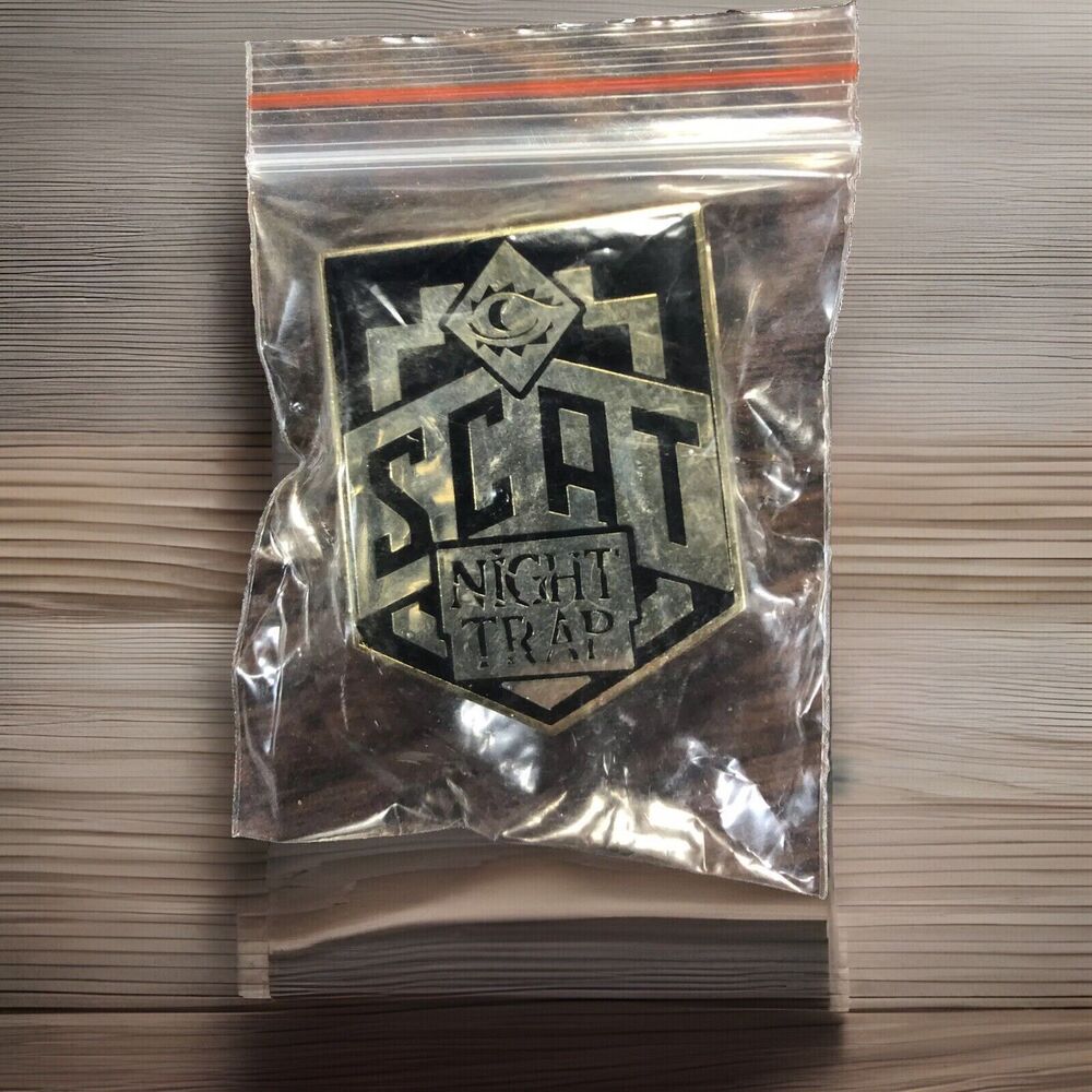 Night Trap SCAT Special Control Attack Team Enamel Pin Video Game Limited Run
